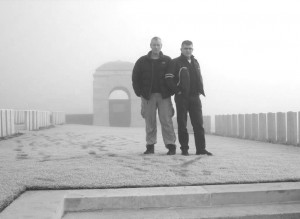 A cold frosty morning, Ovillers, January 2006